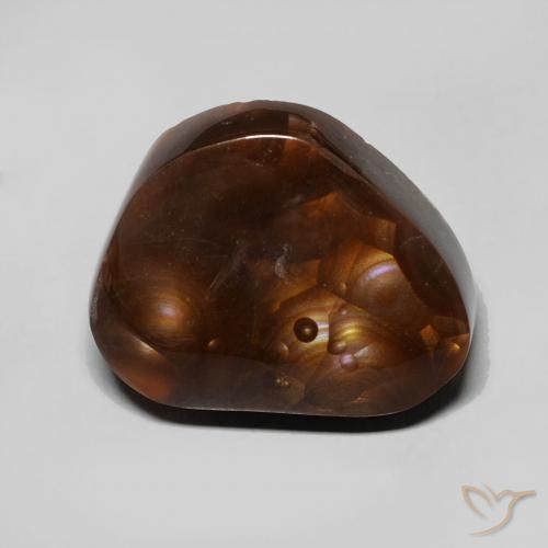 8.87ct طبيعي متعدد الألوان عقيق النار, فانسى, غير شفاف