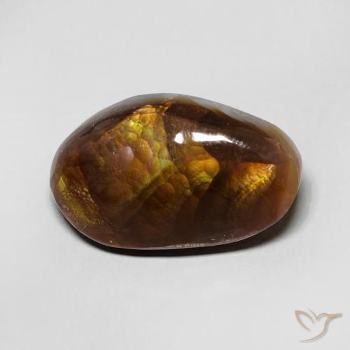 7.16ct طبيعي متعدد الألوان عقيق النار, فانسى, غير شفاف
