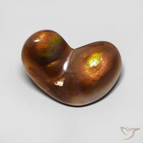 6.52ct طبيعي متعدد الألوان عقيق النار, فانسى, غير شفاف