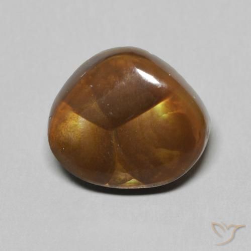 6.04ct طبيعي متعدد الألوان عقيق النار, فانسى, غير شفاف
