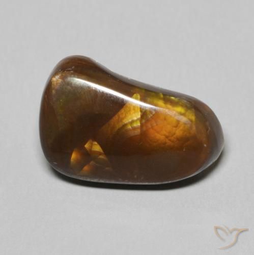 6.74ct طبيعي متعدد الألوان عقيق النار, فانسى, غير شفاف