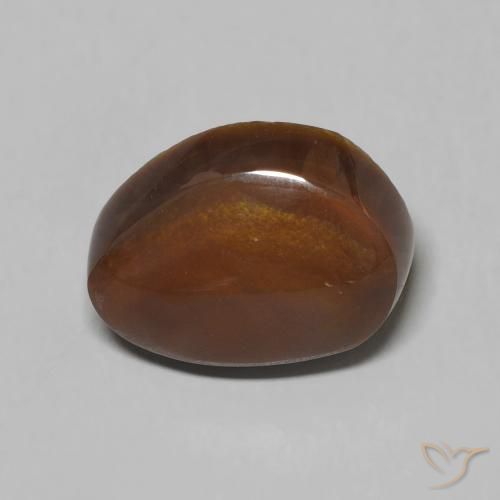 4.55ct طبيعي متعدد الألوان عقيق النار, فانسى, غير شفاف