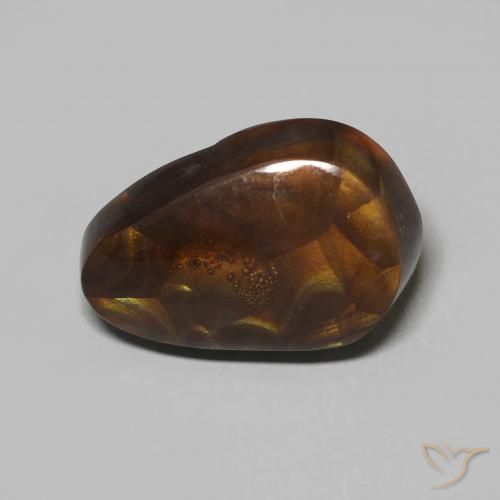 6.73ct طبيعي متعدد الألوان عقيق النار, فانسى, غير شفاف