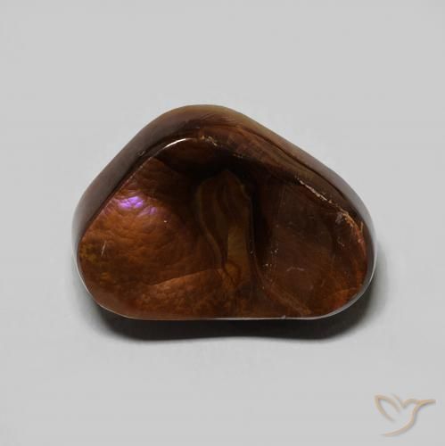 5.31ct طبيعي متعدد الألوان عقيق النار, فانسى, غير شفاف