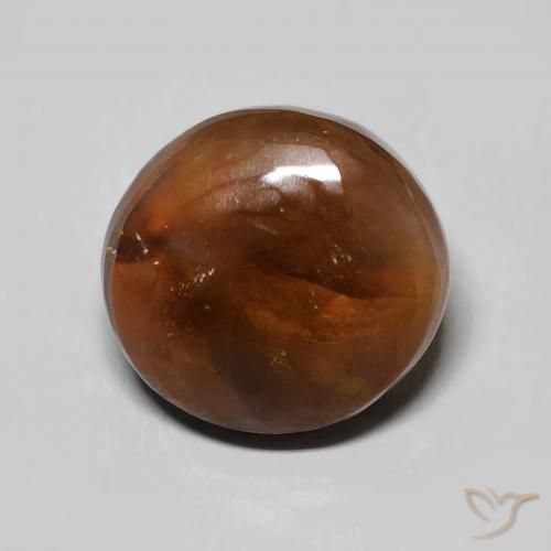 5.86ct طبيعي متعدد الألوان عقيق النار, بيضوي, غير شفاف