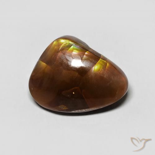4.22ct طبيعي متعدد الألوان عقيق النار, فانسى, غير شفاف