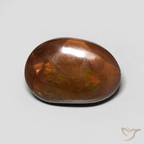5.12ct طبيعي متعدد الألوان عقيق النار, فانسى, غير شفاف