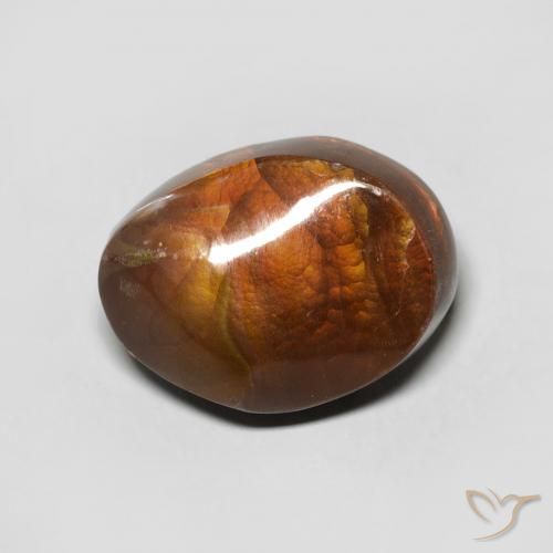 7.06ct طبيعي متعدد الألوان عقيق النار, فانسى, غير شفاف