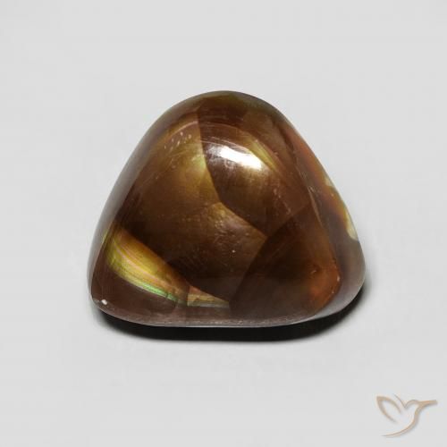 6.59ct طبيعي متعدد الألوان عقيق النار, فانسى, غير شفاف