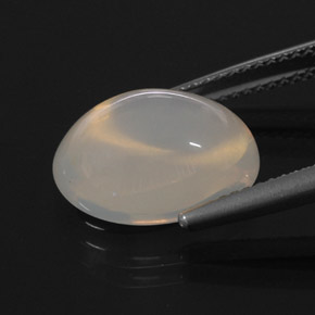 النار أوبال أبيض أصفر طبيعي، شفاف، 5.30 قيراط، شفاف / نصف شفاف