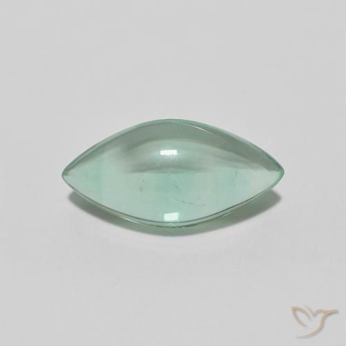 2.74ct طبيعي أخضر أصفر فاتح جدا فلوريت, ماركيز, شفاف