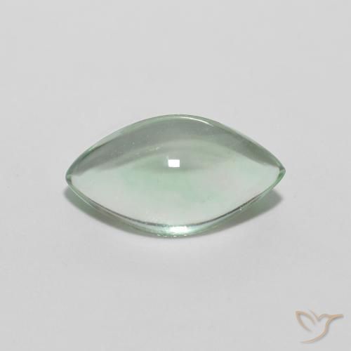 2.78ct طبيعي نعناعى فاتح فلوريت, ماركيز, شفاف