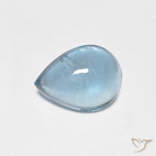 1.88ct طبيعي شرشيرى فاتح فلوريت, شكل الكمثرى, شفاف