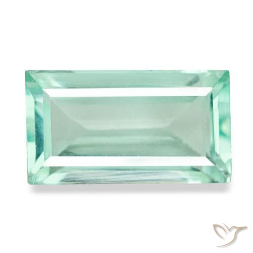 6.18ct فيروز فلوريت, باغيت, VVS-VS