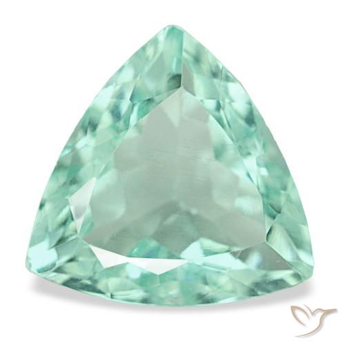 6.54ct فيروز فلوريت, تريليون, VVS-VS