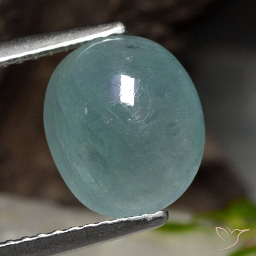 3.31ct طبيعي درجة لون الشرشيرى غرانديديريت, بيضوي, نصف شفاف
