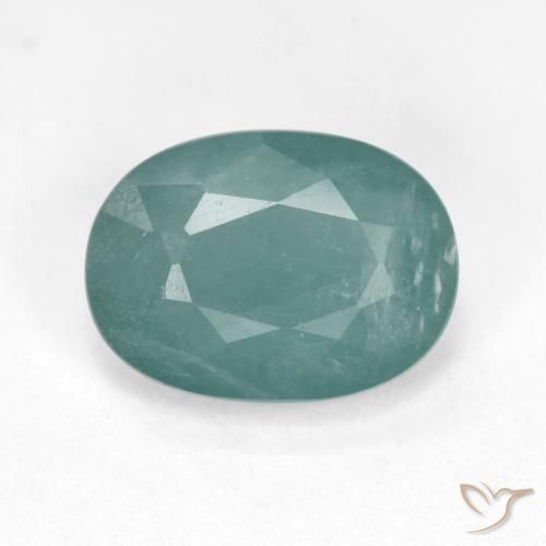 2.51ct طبيعي فيروز غرانديديريت, بيضوي, SI