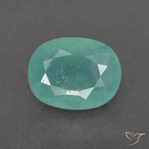 2.29ct طبيعي أخضر رغوة البحر غرانديديريت, بيضوي, SI