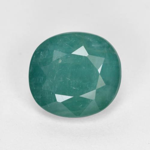 غرانديديريت ازرق مخضر طبيعي، قصة بيضاوى، 1.56 قيراط، VS-SI