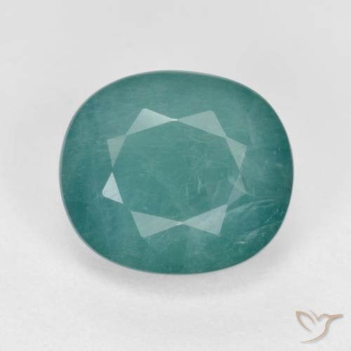 4.28ct طبيعي فيروز غرانديديريت, بيضوي, VS-SI