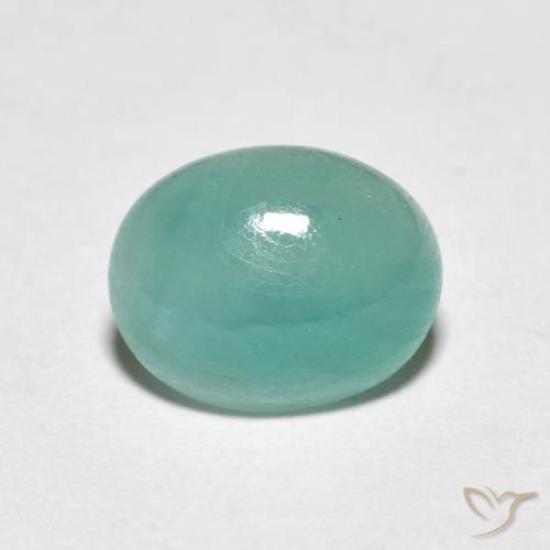 2.64ct طبيعي درجة لون الأزرق الكهربائى غرانديديريت, بيضوي, نصف شفاف