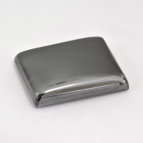 هيماتيت حجر الدم رمادى متوسط طبيعي، باجيت، 24.99 قيراط، غير شفاف