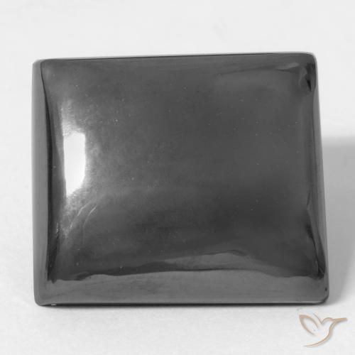 28.31ct طبيعي رمادى متوسط هيماتيت حجر الدم, باجيت, غير شفاف
