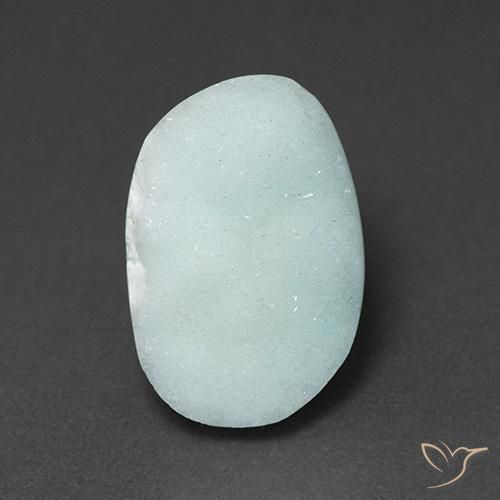 5.31ct طبيعي أزرق فاتح هيميمورفيت دروزي, فانسى, غير شفاف