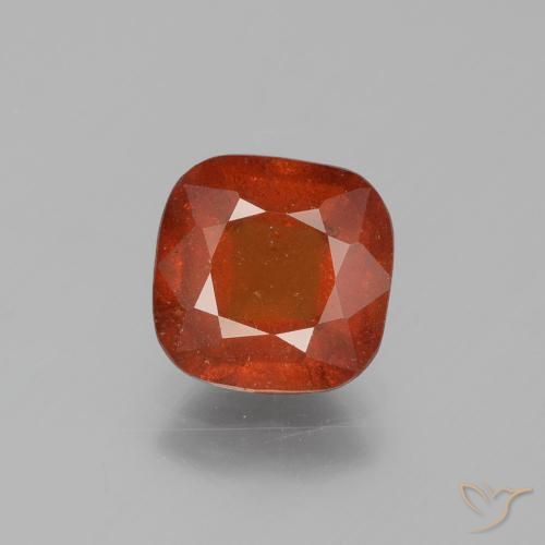 2.34ct طبيعي برتقالى نارى عقيق هيسونيت, وسادة, SI