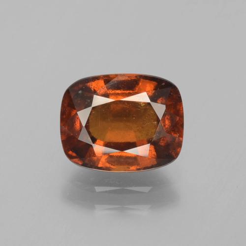 2.67ct طبيعي برتقالى متوسط عقيق هيسونيت, وسادة, VS-SI