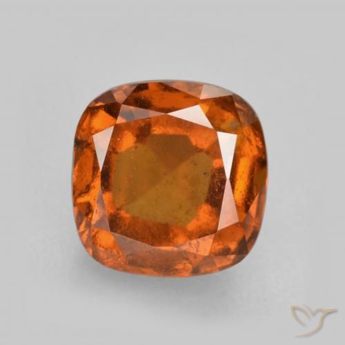 2.32ct طبيعي برتقالى كهرمانى عقيق هيسونيت, وسادة, VS-SI