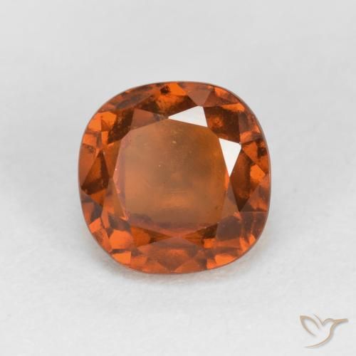 1.56ct طبيعي برتقالى نارى عقيق هيسونيت, وسادة, VS-SI