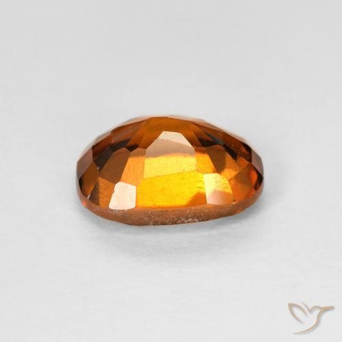 هيسونيت غارنيت Medium Dark-Orange طبيعي، وسادة، 1.73 قيراط، VS-SI