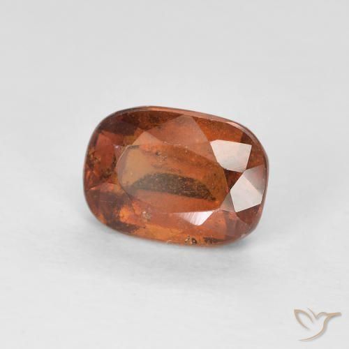 1.31ct طبيعي برتقالى كهرمانى هيسونيت غارنيت, وسادة, قليلا جدا