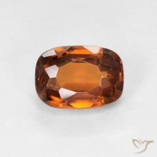 1.45ct طبيعي برتقالى متوسط عقيق هيسونيت, وسادة, VS-SI