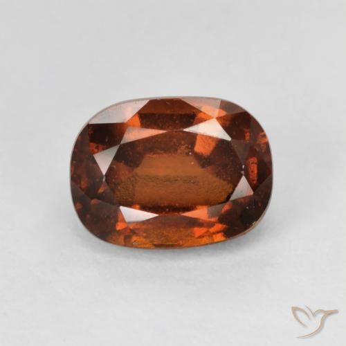 2.32ct طبيعي برتقالى متوسط عقيق هيسونيت, وسادة, VVS-VS