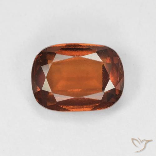1.75ct طبيعي برتقالى متوسط عقيق هيسونيت, وسادة, VVS-VS