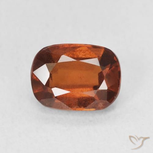 1.99ct طبيعي برتقالى نارى عقيق هيسونيت, وسادة, قليلا جدا