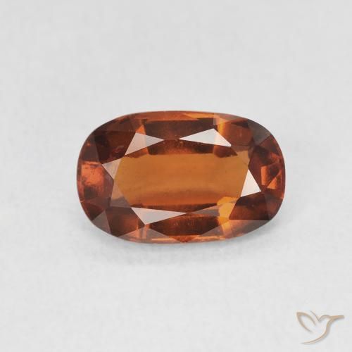 2.11ct طبيعي برتقالى كهرمانى عقيق هيسونيت, وسادة, VVS-VS