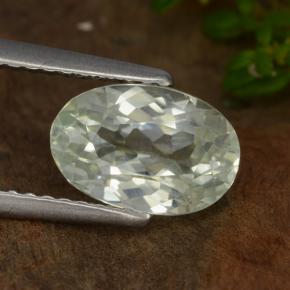 هيدينيت اخضر فاتح طبيعي، قصة بيضاوى، 2.36 قيراط، VVS-VS