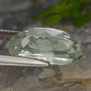 هيدينيت أبيض مخضر فاتح طبيعي، قصة بيضاوى، 2.44 قيراط، VVS-VS