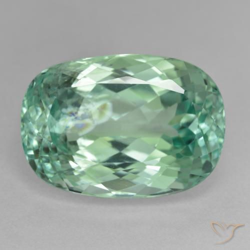 23.63ct طبيعي أخضر مزرق الهيدنيت, وسادة, VS-SI