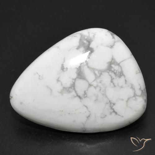 19.85ct طبيعي أبيض رمادى حجر الهاوليت, فانسى, غير شفاف
