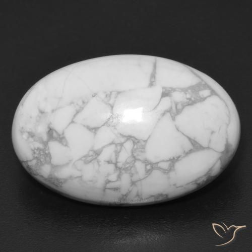 15.19ct طبيعي أبيض متعدد الألوان حجر الخرز, بيضوي, غير شفاف