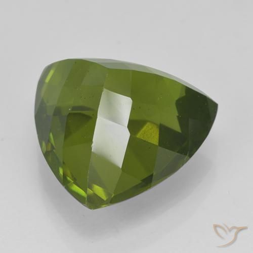 إيدوكراس Medium Dark-Green طبيعي، مثلثى، 4.47 قيراط، قليلا جدا