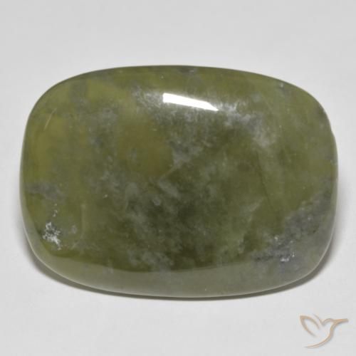 41.69ct طبيعي أخضر دافئ إيدوكراس, وسادة, غير شفاف