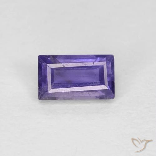 0.30ct طبيعي بنفسجى متوسط إيوليت, باجيت, قليلا جدا