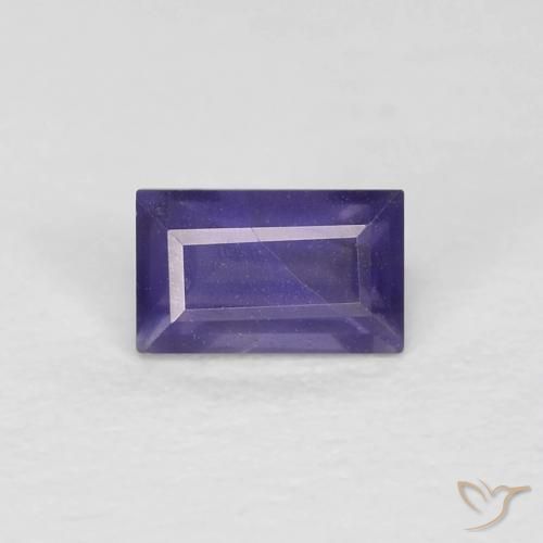 0.33ct طبيعي بنفسجى متوسط إيوليت, باجيت, قليلا جدا