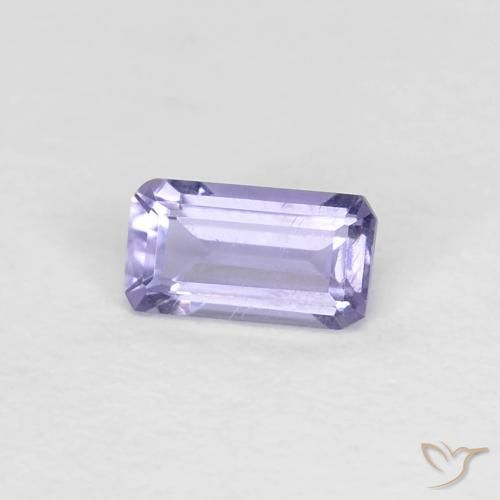 اليوليت Medium Light-Violet طبيعي، ثمانى / قصة زمرد، 0.21 قيراط، قليلا جدا
