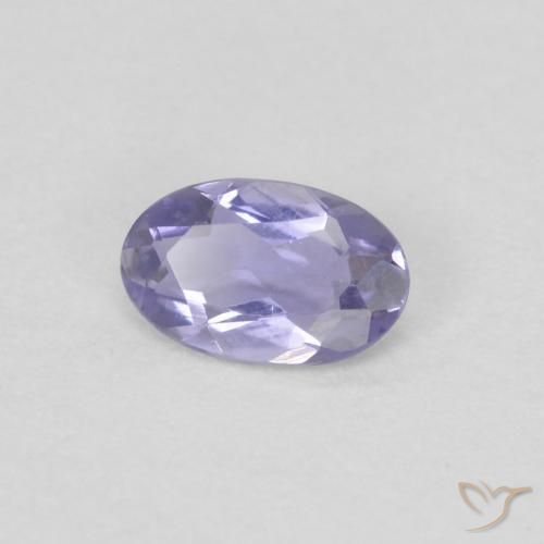 إيوليت Medium Light-Violet طبيعي، بيضوي، 0.15 قيراط، VVS
